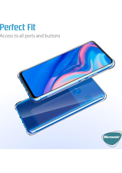 Shock Absorbing Kılıf Huawei Honor 9x Şeffaf fırsatları