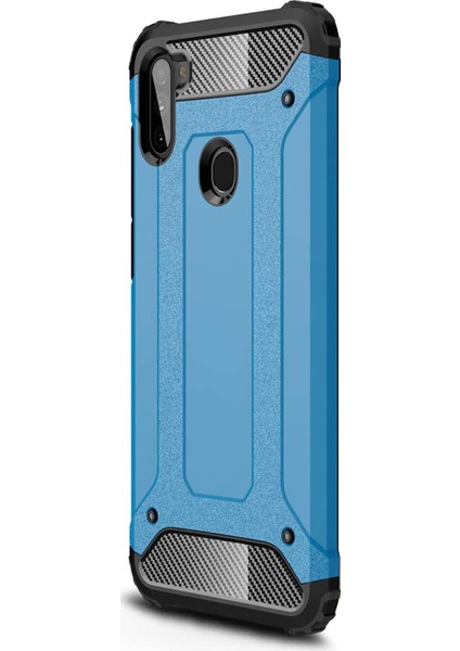 Samsung Galaxy A11 Kılıf Rugged Armor Mavi