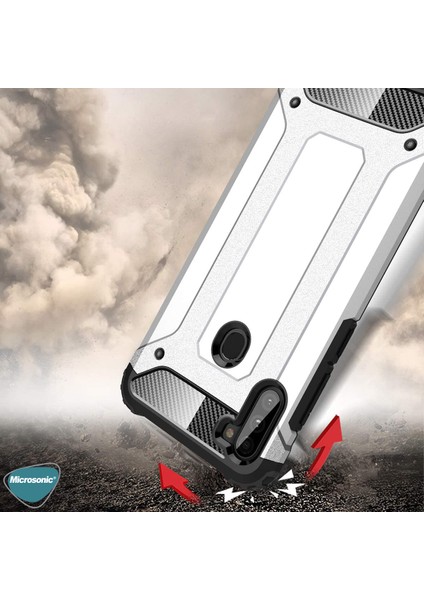 Samsung Galaxy A11 Kılıf Rugged Armor Mavi