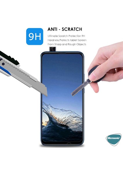 Huawei Honor 9x Tam Kaplayan Temperli Cam Ekran Koruyucu Siyah fırsatları