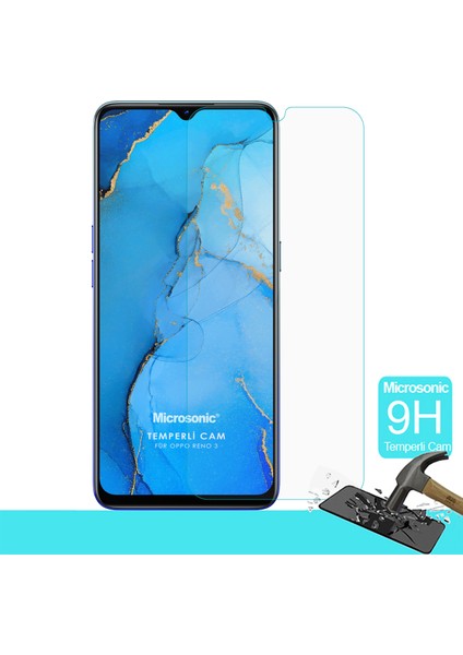 Oppo Reno 3 Temperli Cam Ekran Koruyucu fiyatları