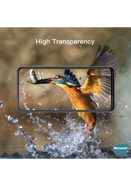 Xiaomi Redmi Note 9s Tam Kaplayan Temperli Cam Ekran Koruyucu Siyah modelleri