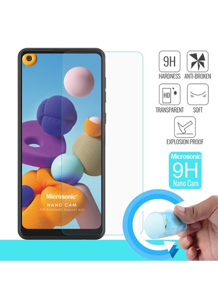 Samsung Galaxy A21 Nano Cam Ekran Koruyucu