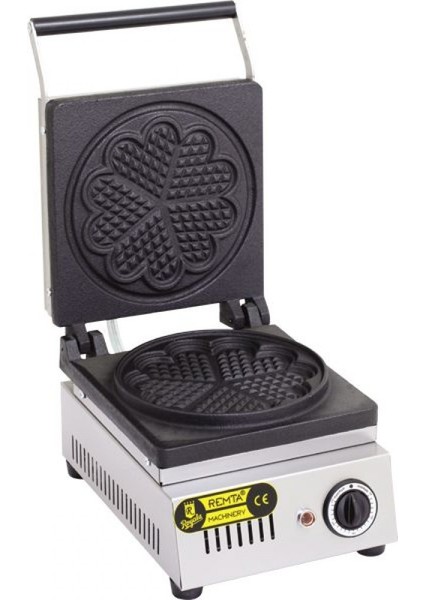 Çiçek Model Elektrikli Waffle Makinesi - 21 cm