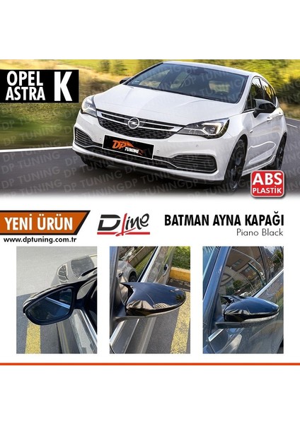 Opel Astra K Yarasa Ayna Kapağı Parlak Siyah