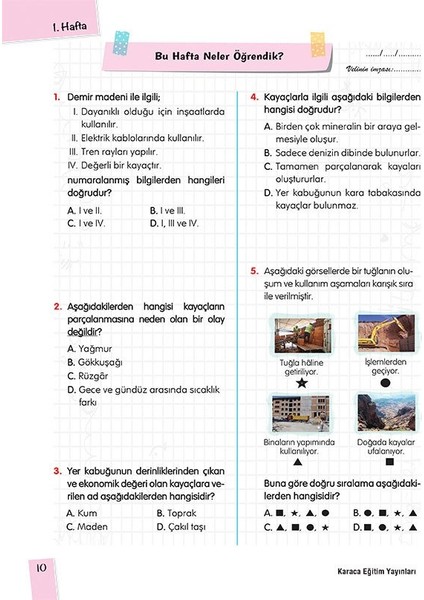 Fasikül Fasikül Fen Bilimleri Kitabım 4. Sınıf indirimleri
