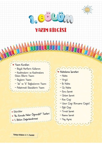 Fasikül Fasikül Türkçe Kitabım 4. Sınıf fiyatları