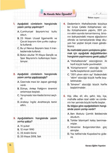 Fasikül Fasikül Türkçe Kitabım 4. Sınıf modelleri