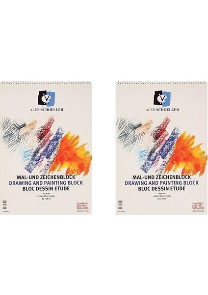 Resim Defteri 35 x 50 Spr. 165 gr 15 Yp. - 2 Adet