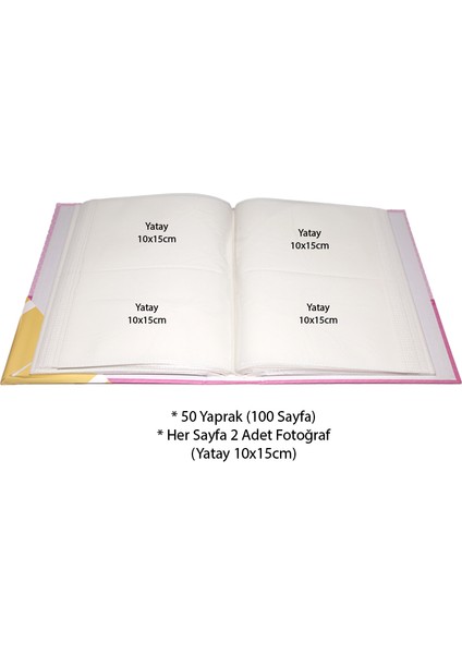 10 x 15 cm 200'lük Bebek Fotoğraf Albümü fiyatları
