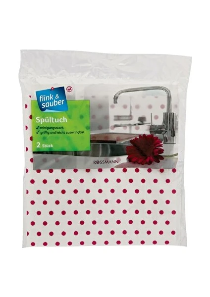 Flink & Sauber Mutfak Bezi 2'li 35 x 35 cm