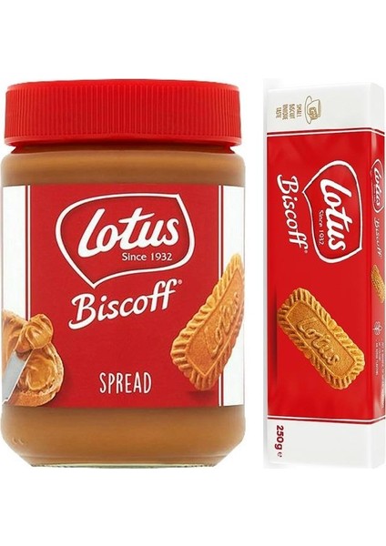Biscoff Sürülebilir Bisküvi Ezmesi 400 gr - Karamelize Bisküvi 250 gr