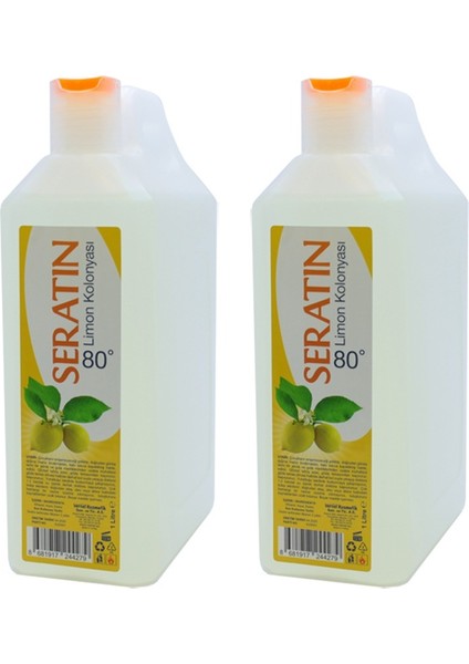 Seratın 80 Derece Limon Kolonyası 2 lt