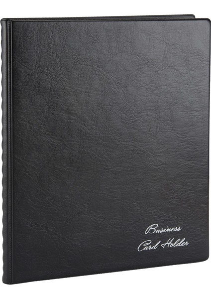 Biala 8 Gözlü 320 Kart Kapasiteli Kartvizitlik 23 x 26,5 cm Siyah