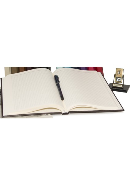 Kareli Defter Hilton 20 x 28 cm Kahve