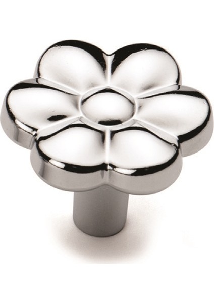 Menekşe Düğme Krom (10'lu)