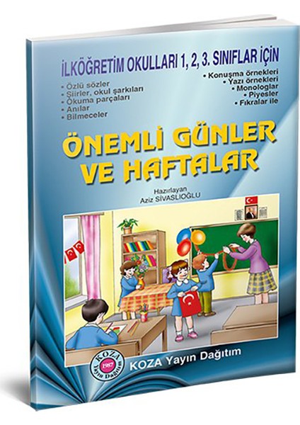 Koza Yayın Dağıtım Önemli Günler ve Haftalar - Aziz Sivaslıoğlu