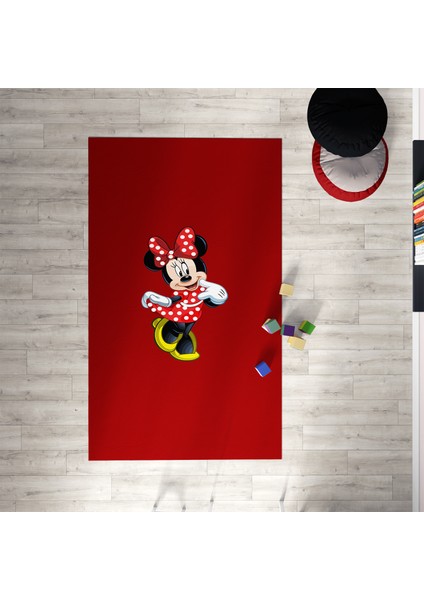 Çocuk ve Bebek Odası Mickey Mausee Antialerjik Dekoratif Halı MKTH-053