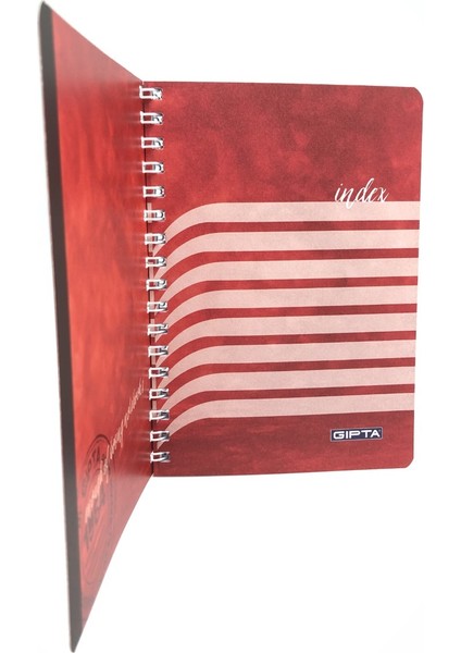 Defter A6 Hope Spr. Karton 80 Yaprak Çizgili 1199 E = Mc2 Desen