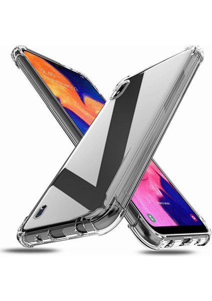 Samsung Galaxy A10 Caseup Titan Crystal Şeffaf Kılıf