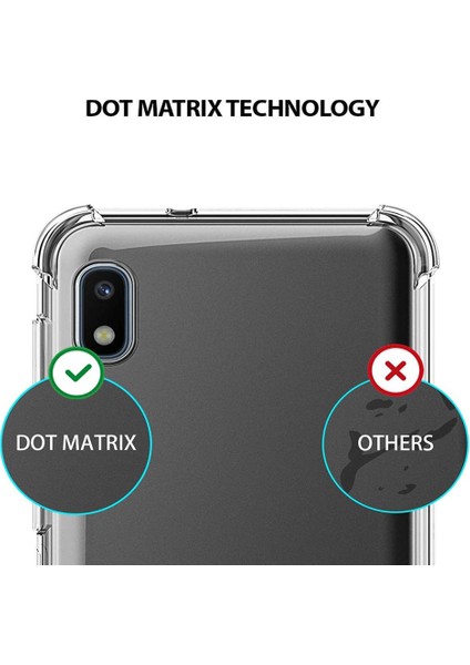 Samsung Galaxy A10 Caseup Titan Crystal Şeffaf Kılıf