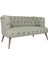 Ze10 Design West Monroe Loveseat İkili Kanape Gri 2