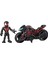 Hasbro Marvel Super Hero Adventures Kid Arachnid Mega Mini Figür ve Motosikleti 1