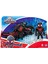 Hasbro Marvel Super Hero Adventures Kid Arachnid Mega Mini Figür ve Motosikleti 2