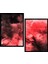 Dokulu Tablo Seti Çerçeveli 2li Set 105 x 95 cm 1