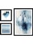 Dokulu Tablo Seti Çerçeveli 3lü Set 85 x 70 cm 1
