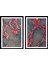 Dokulu Tablo Seti Çerçeveli 2li Set 105 x 70 cm 1
