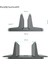 N17 Dikey Genişliği Ayarlı Laptop Macbook Bilgisayar Standı Space Gray 5