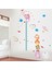 Bebek Çocuk Odası Boy Ölçer Pvc Duvar Sticker 3