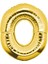 Gold Folyo Balon 0 Rakamı 90 cm 1