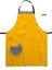 Askılı Önlük Şef Barista Aşçı Kuaför Tattoo Garson Önlüğü Sarı 2