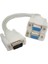 VGA Splitter Kablo 1 Erkek-2 Dişi Çatal Kablo 1