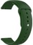 Amazfit Bip Kordon Mat Düz Renkli Silikon Koyu Yeşil 1