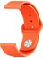 Amazfit Bip Kordon Mat Düz Renkli Silikon Turuncu 1