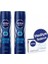 Men Fresh Active Dedorant 150 Ml*2 Adet Avantajlı Paket+Nivea Creme Care Sabun Hediyeli 1