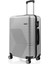 Abs Kırılmaz Büyük Boy Valiz Açık Gri 1