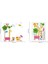 Rengarenk Hayvanlar Çocuk ve Bebek Odası Duvar Sticker 5