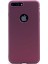 Apple iPhone SE 2020 Kılıf Mat Premium Silikon Kılıf Bordo 1