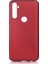 Realme C3 Kılıf Mat Premium Silikon Kılıf Bordo 1