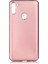 Samsung Galaxy A11 Kılıf Mat Premium Silikon Kılıf + Cam Ekran Koruyucu Rose 1