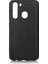 Samsung Galaxy A21 Kılıf Mat Premium Silikon Kılıf + Tam Kaplayan 5D Cam Ekran Koruyucu Siyah 1