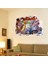 Bebek Çocuk Odası Zootopia 3 Boyutlu Zootropolis Hayvanlar Şehri Duvar Sticker 4