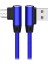 Swapp SW-C555 1M 3A Micro Lacivert Kılıflı Metal -L- Kablo 1