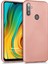 Matte Silicone Realme C3 Kılıf Rose Gold 1