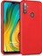 Matte Silicone Realme C3 Kılıf Kırmızı 1