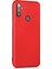 Matte Silicone Realme C3 Kılıf Kırmızı 2